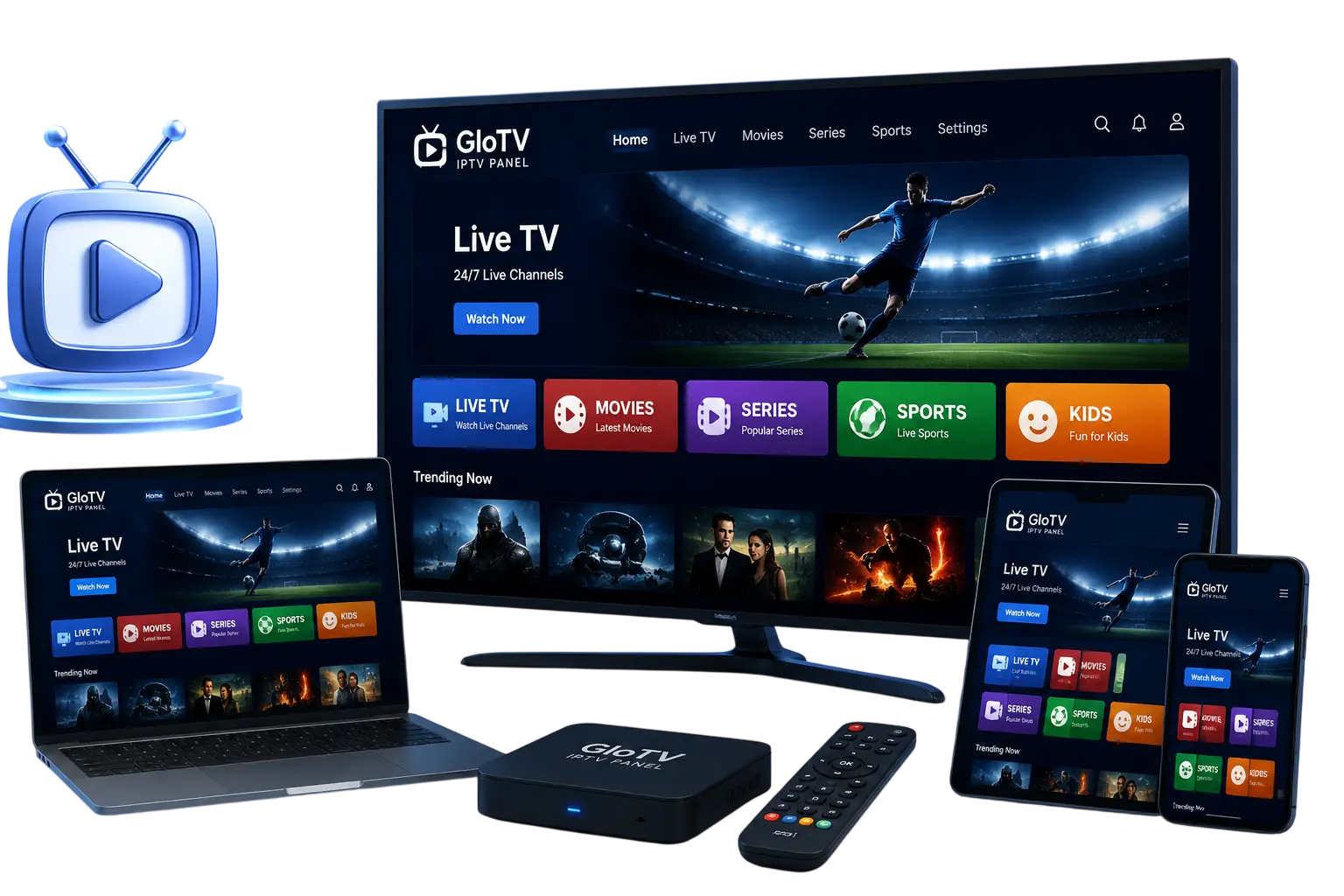 GloTV Multi-Device Streaming Showcase